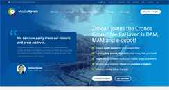 Desktop Screenshot of mediahaven.com